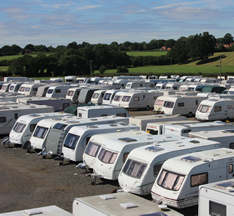 Affordable, secure, caravan storage.